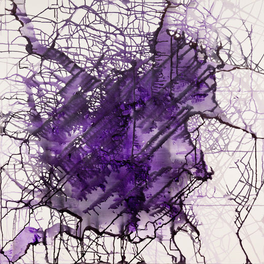 Abstract Violet 